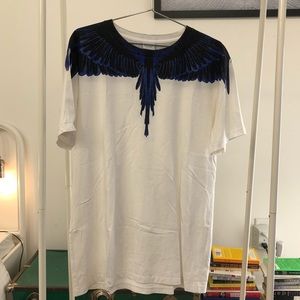 Marcelo Burlon: White Rio Negro Printed T Shirt
